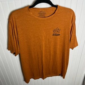 Patagonia Rust Orange Graphic Tee
